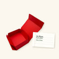 Gift box + note, and note