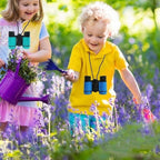 Pocket Binoculars, in the bluebells