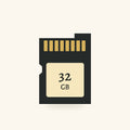 32GB memory card, 32gb