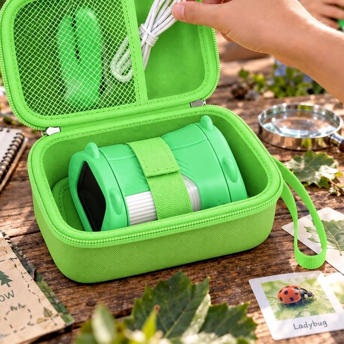Carry Case, on the picnic table